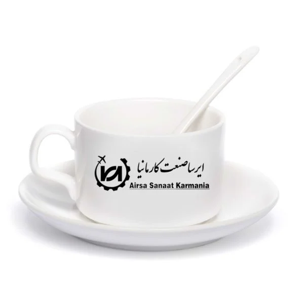 فنجان و نعلبکی سرامیکی کد 440