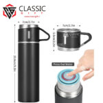 فلاسک  3 کاپ vacuum - تصویر 2