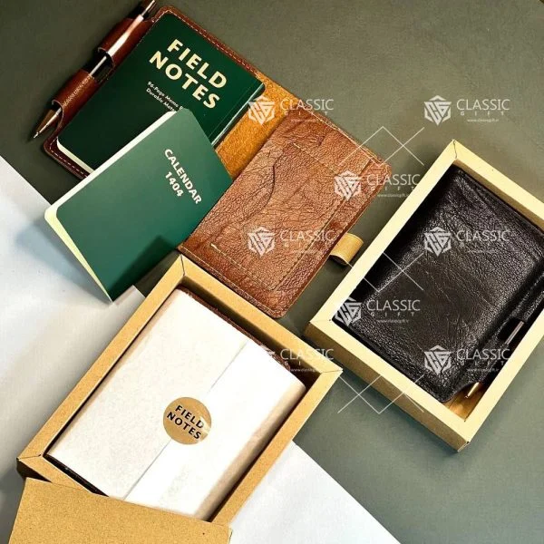 دفترچه یادداشت چرمی کد 200